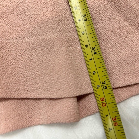 Anthropologie Pablo Light Pink Vneck Short Sleeve Dress size 42 NWOT - Picture 6 of 8